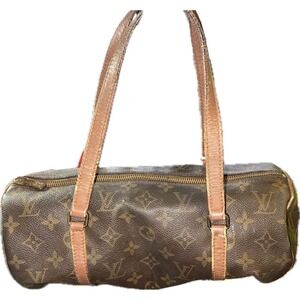 Louis Vuitton‎ Monogram Papillon 26 Shoulder Bag Barrel Handbag Purse